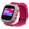 Vanntett GPS-klokke for barn med mobiltelefon (rosa)